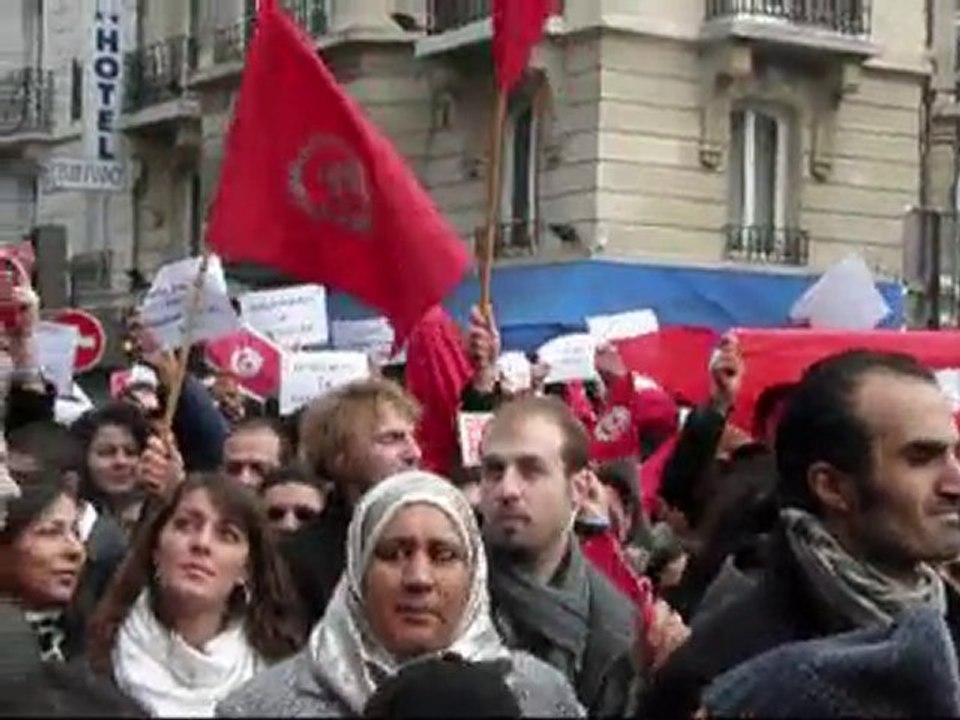 Vous l'avez rêvé, la Tunisie l'a fait, Paris le 15 Janvier