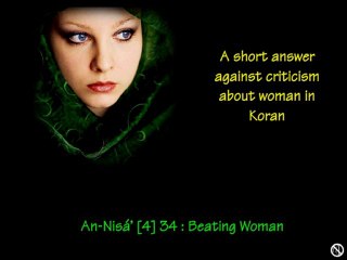 an-Nisa 34 - Beating Woman