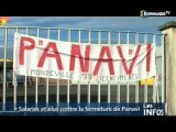 Salariés et élus contre la fermeture de PANAVI (Mondeville)