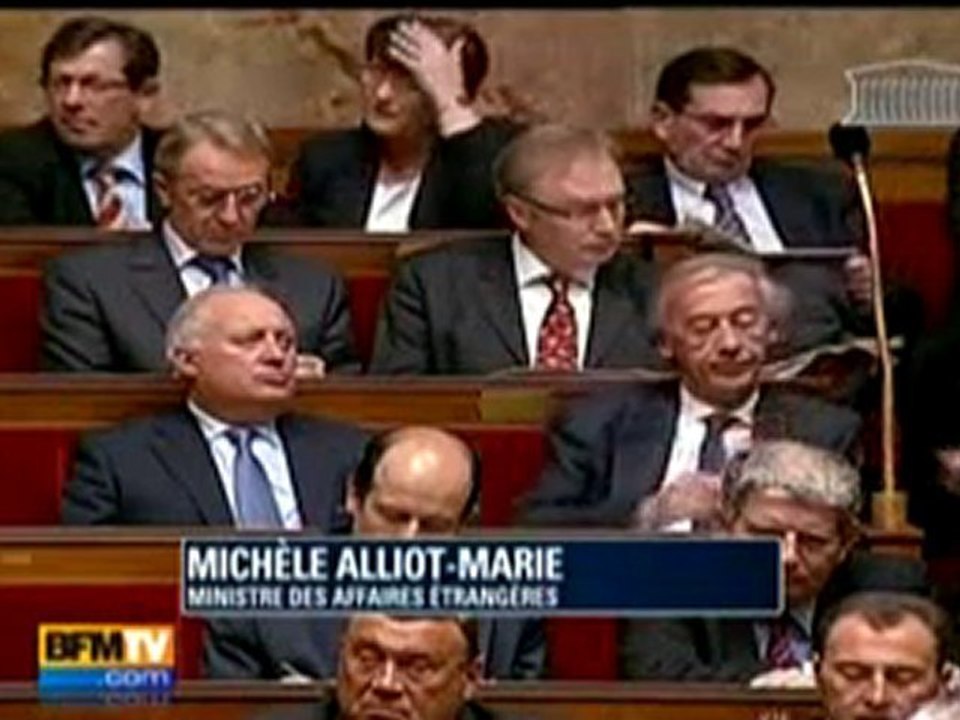 ALLIOT-MARIE propose d'aider la Tunisie dans la répression