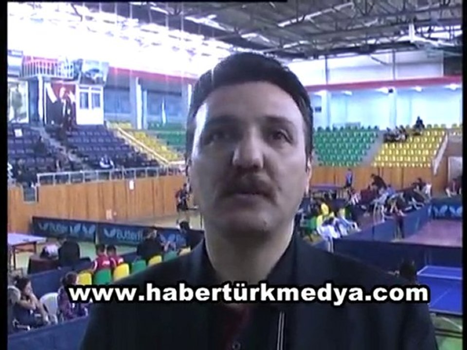 MASA TENİSİ TÜRKİYE ŞAMPİYONASI BAŞLADI