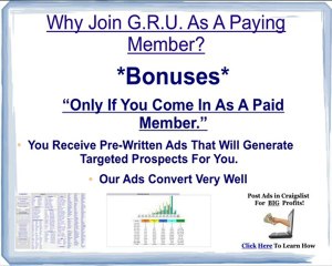 Why Join Gifts Roll UP As A Paid Member?