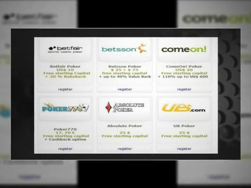 No Deposit Poker Promotions offered by Black-Moon-Poker