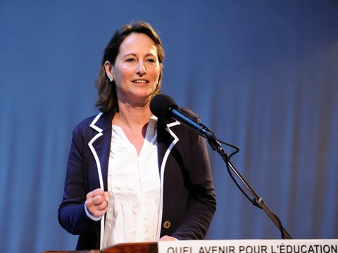 S. Royal : Intervention à l'Université sur l'Education