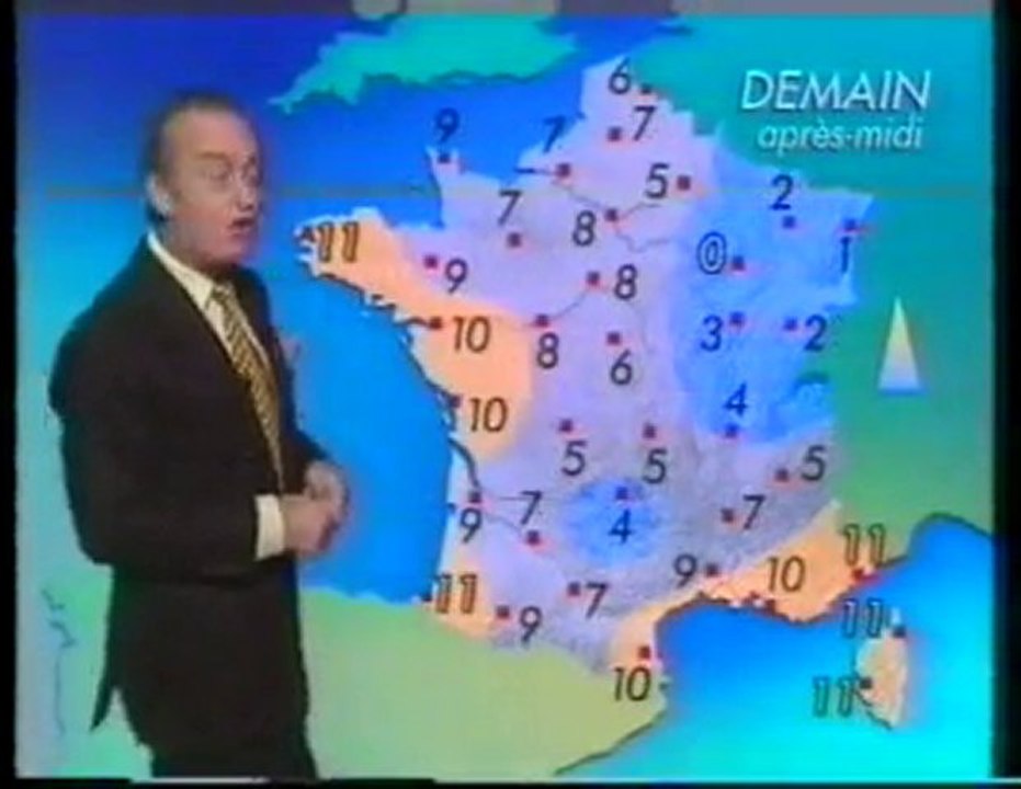 [TF1 - 1995] Bulletin Metéo Complet