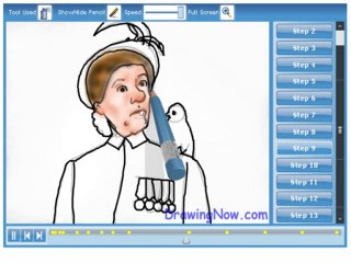 How to draw Nanny Mc Phee