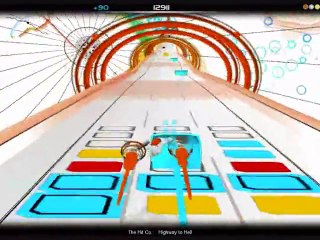 Highway to Hell, AC/DC sur Audiosurf
