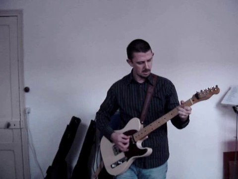 AC/DC - SHOT DOWN IN FLAMES w/ Telecaster Baja