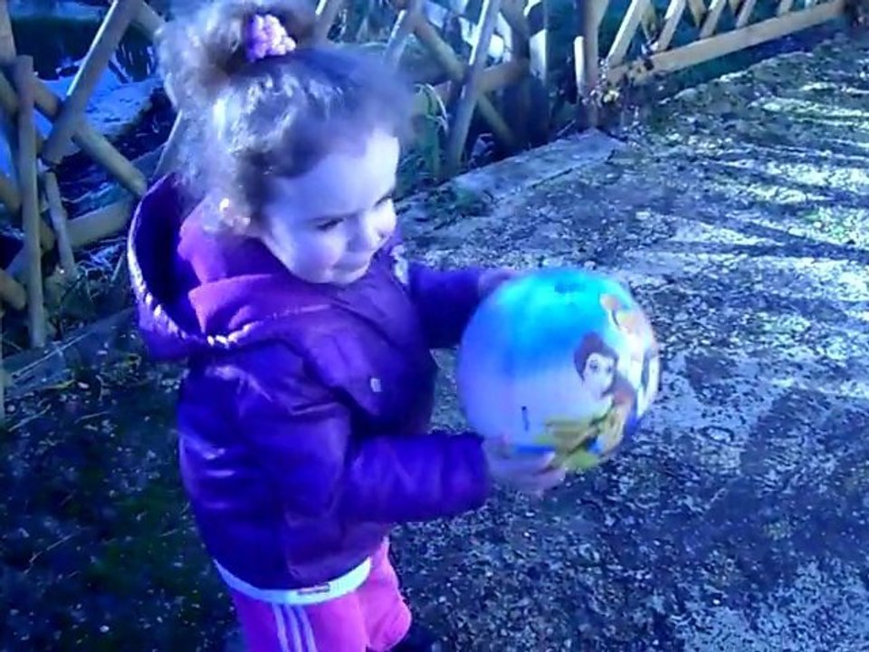 ma princesse profite du beau temps !