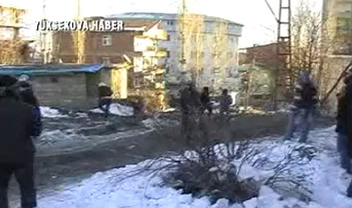 Hakkari'de gerginlik çıktı