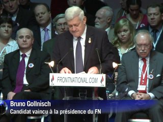 Marine Le Pen élue présidente du FN avec 67,65% des voix