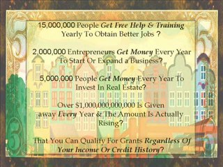 How To Get Grants and Funding-"Federal Grant Source"