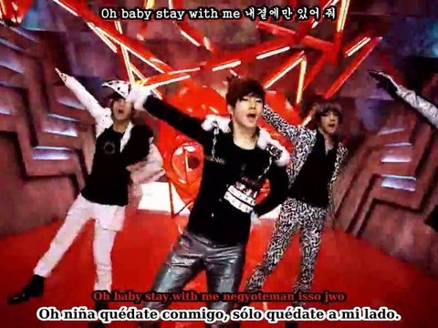 {CAL} Mblaq - Stay (spanish + romaji + hangul sub)