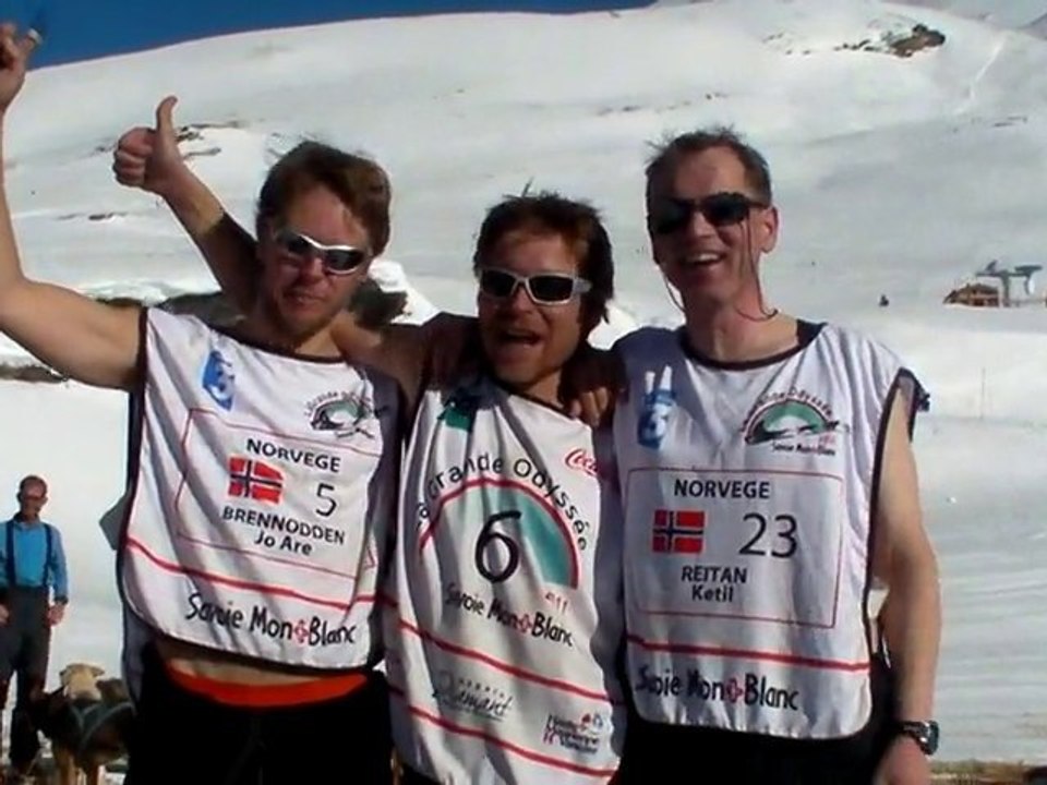 Etape8 Jo Are, Jean-Philippe et Ketil, chauds les Norvégiens