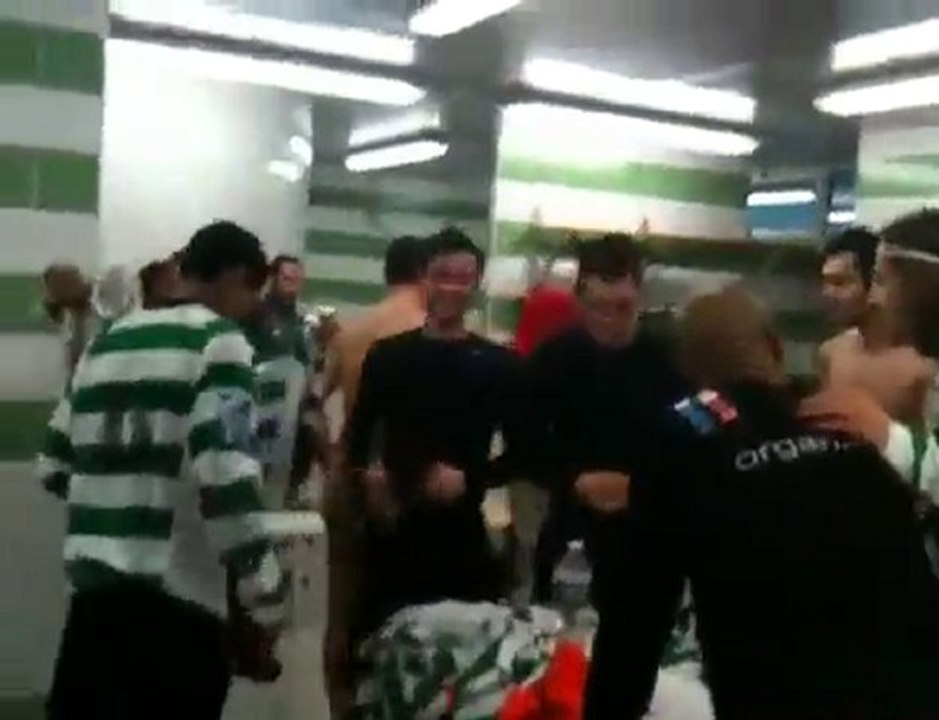 Dans les vestiaires sétois !