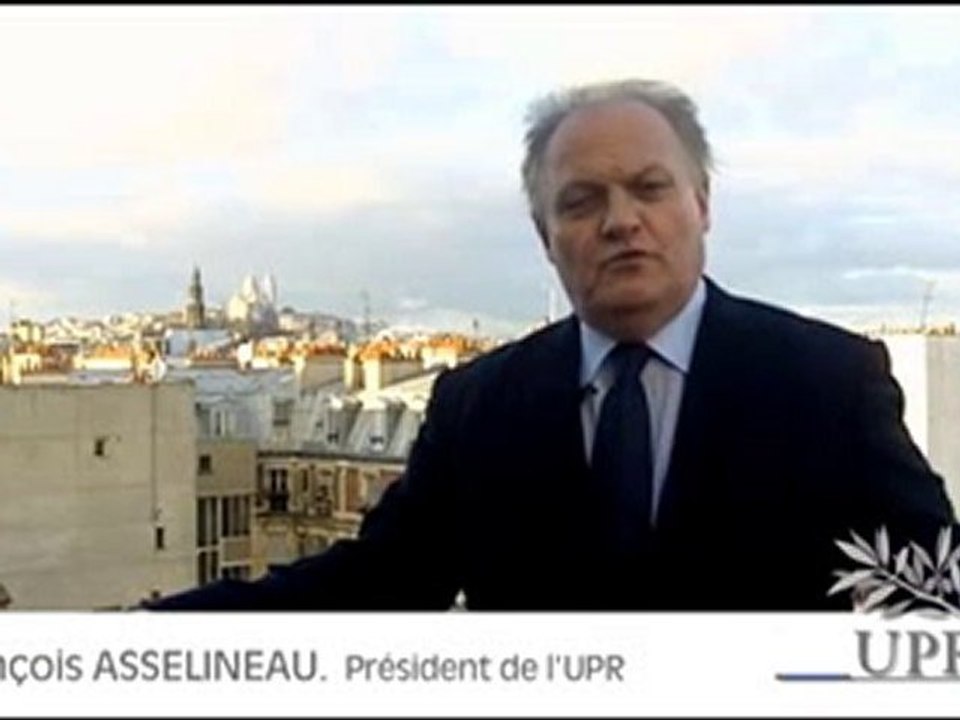 Les Voeux 2011 de Francois ASSELINEAU, Président de l'UPR .