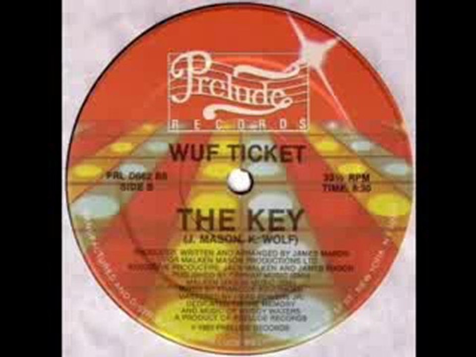 80's Funk/ Boogie -Wuf Ticket - The Key (Dub Mix) 1983