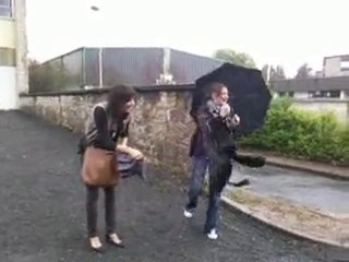 Feriyal, ak parapluie