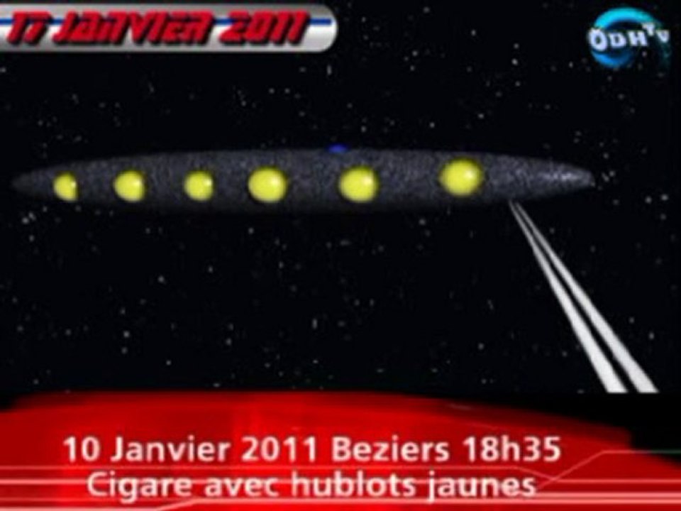 Alerte Ovnis France 17.01.11