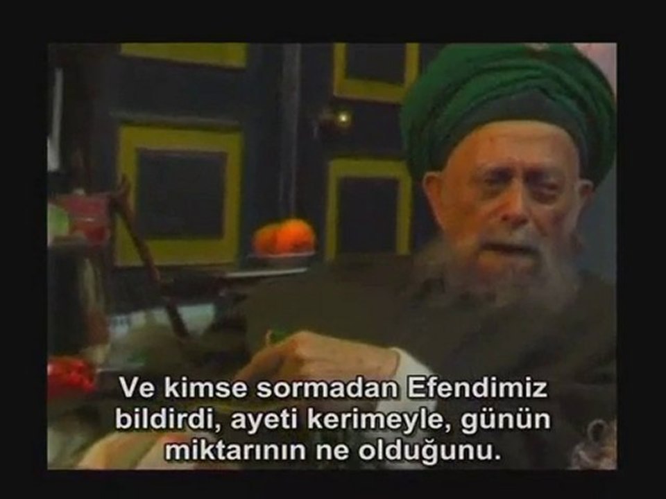 Şeyh Nazım Hz. Dünyanın Ömrünün 7000 Yıl Olduğunu Anlatıyor