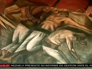 Exhiben en México 50 años de obra del muralista Orozco