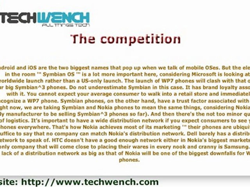 Windows Phone 7 models announced. But will they blend
