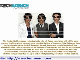 Celebrity tracking Service Just Spotted and Twitter Separate