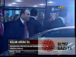 Erdoğan Galatasaray'ın Stadyum Açılışını Terketti