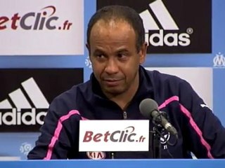 Conférence de presse après Marseille-Bordeaux