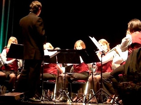 Sallanches : concert de l'Harmonie lors des voeux du maire