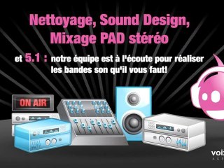 Voix Off Agency : Présentation des Services