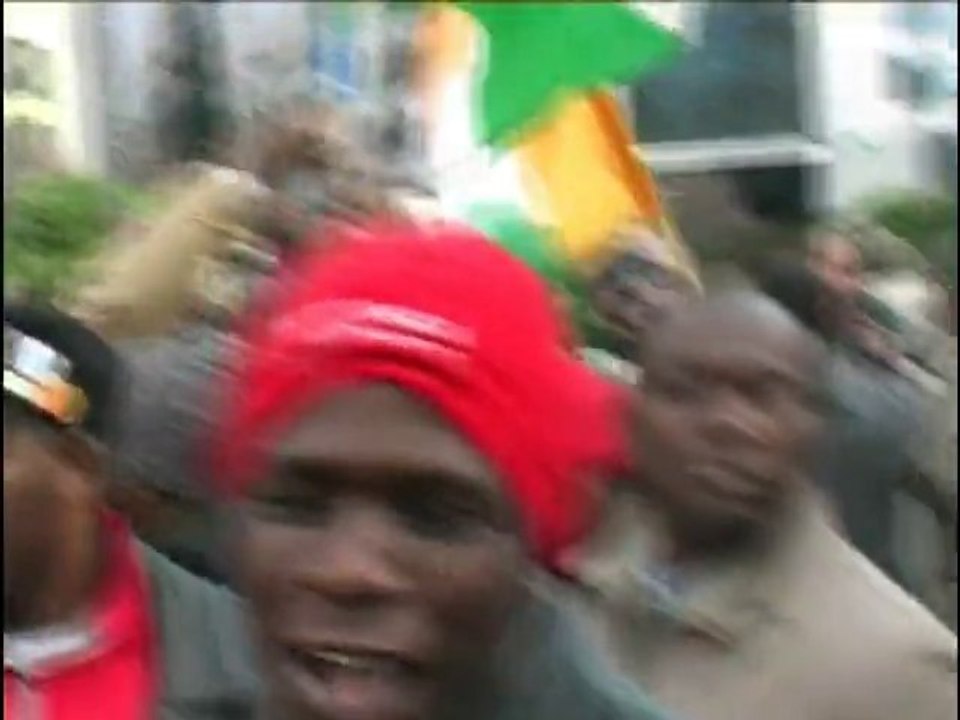 Manif Bruxelles: Un publique nombreux.
