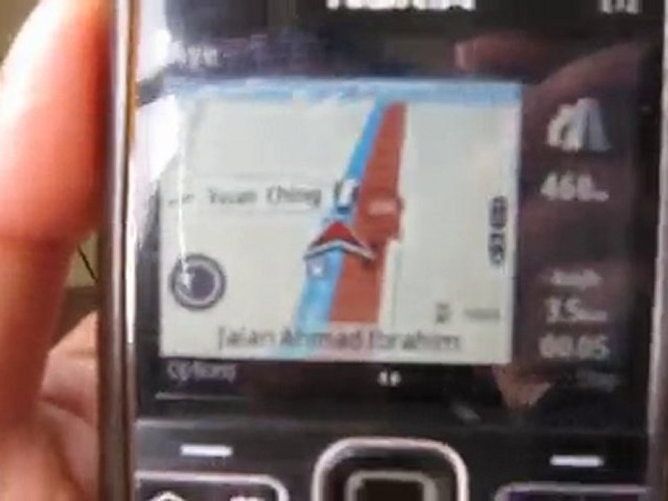 Using Ovi maps on Nokia E72