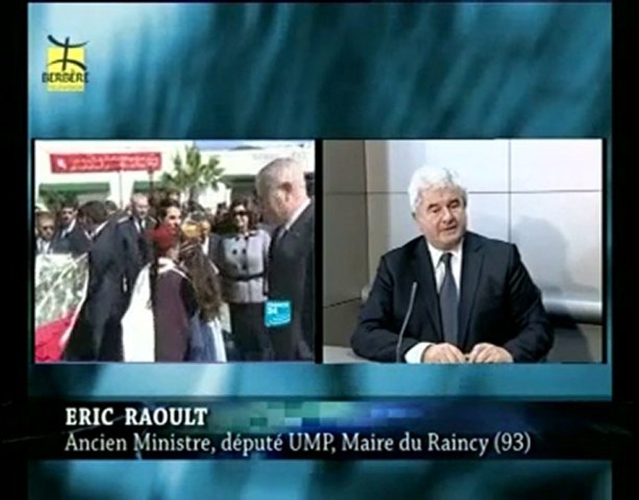 BerbèreTV - Eric Raoult soutenait la dictature Tunisienne
