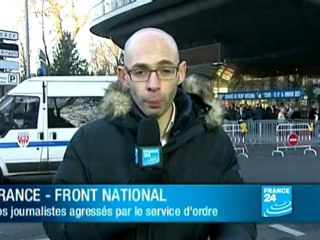 Un journaliste de FRANCE24 violemment pris à parti par le FN