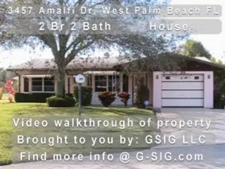 Video Walk Through of 3457 Amalfi Dr, West Palm Beach ...