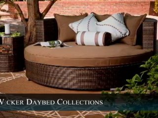 All Weather Wicker Patio Furniture Day Beds