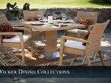 All Weather Wicker Patio Furniture Dining Sets
