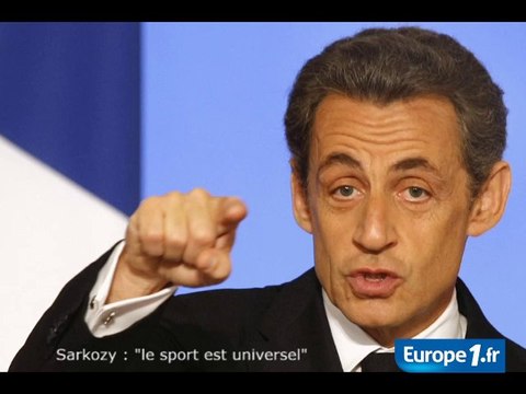 Sarkozy : le sport est universel