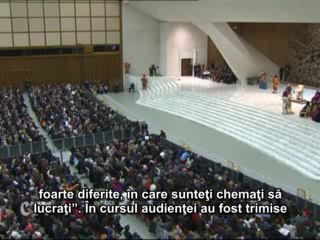 Benedict al XVI-lea: Neocatecumenalii, darul Duhului Sfânt
