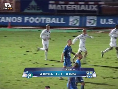 US Créteil Lusitanos 1-2 SC Bastia (12/01/2011)
