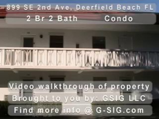 Video Walk Through of 899 SE 2nd Ave -102, Deerfield ...