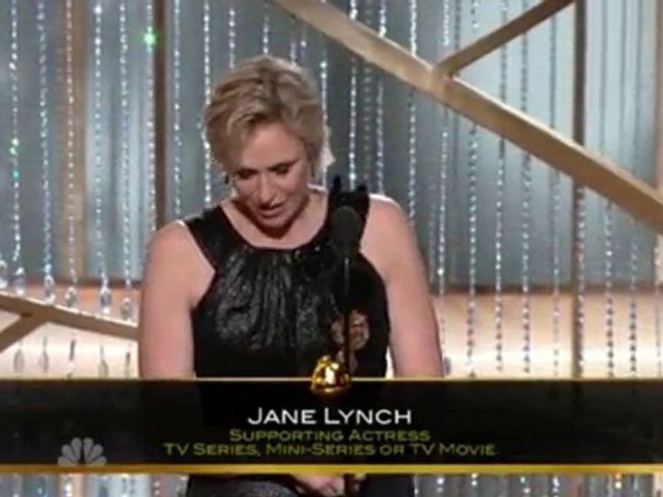 Jane Lynch - 2011 Golden Globes Awards