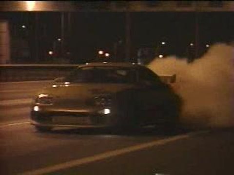 1200hp twin turbo supra burnout
