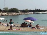 Glyfada beach in Athens of Greece