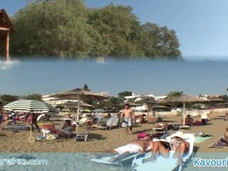 Kavouri beach in Athens of Greece