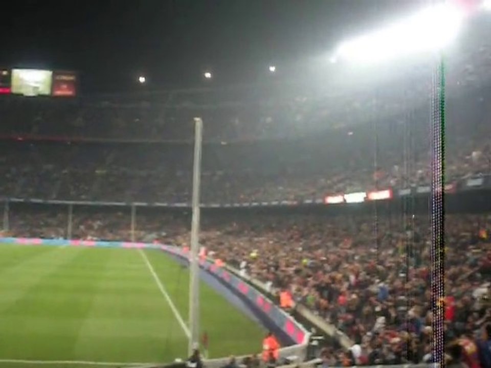 coup d'envoi Barca Malaga