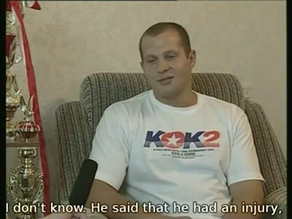 Fedor Scares Bobby Hoffman