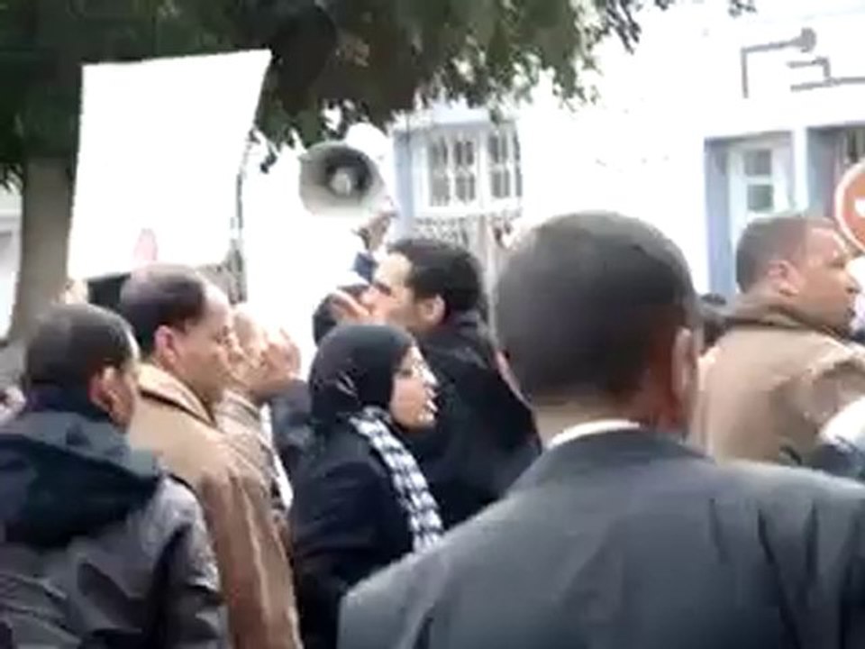 °TUNISIE° MANIF A SFAX 17/01/2011