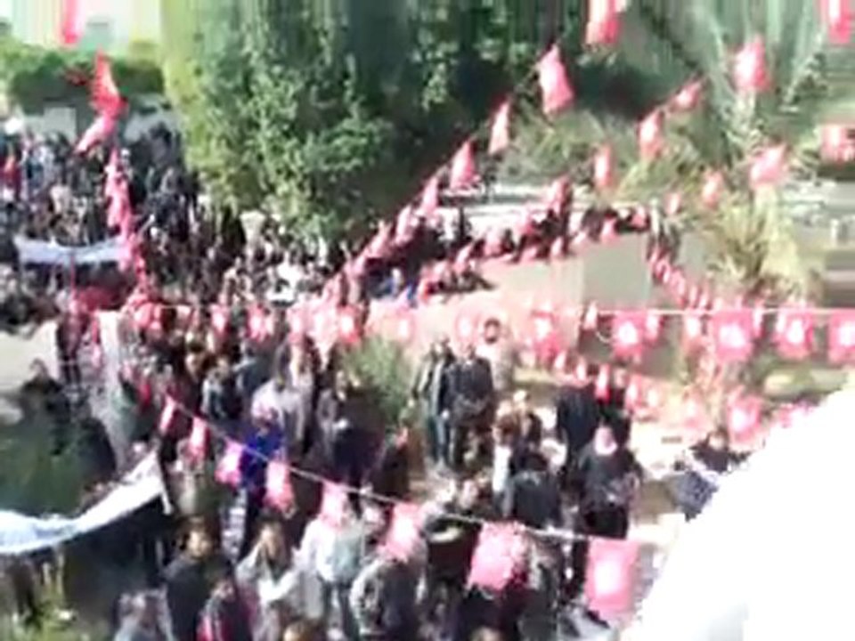 °TUNISIE° MANIF A KEBILI 17/01/2011